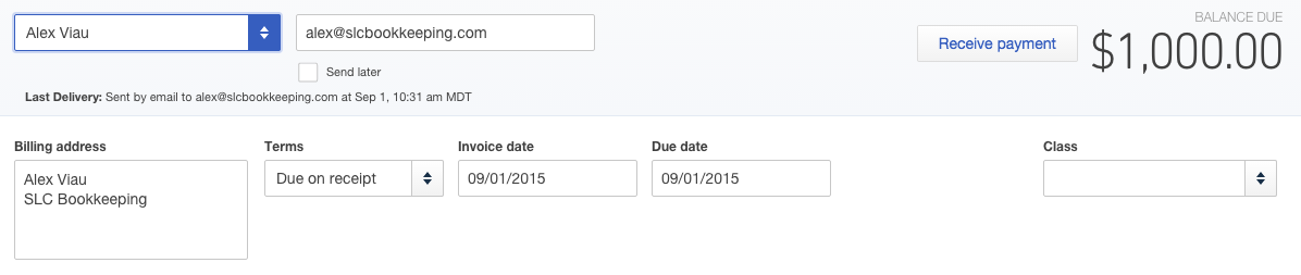 4 Steps To Sending Invoices With Payment Link 1 QBO Payments