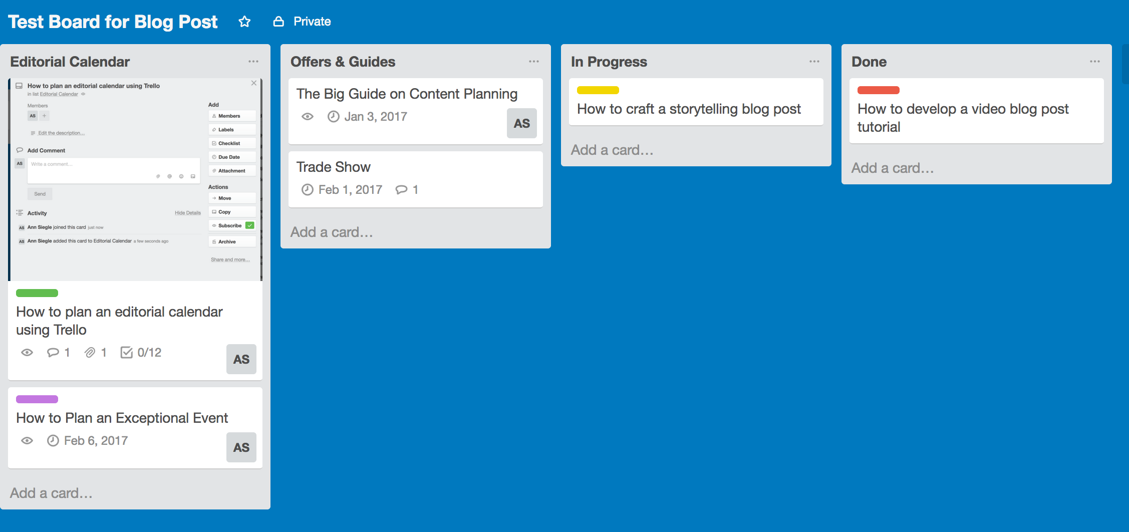 USING THE FREE TRELLO APP TO PLAN YOUR DIGITAL MARKETING CALENDAR -  Marketing Acuity, Inc