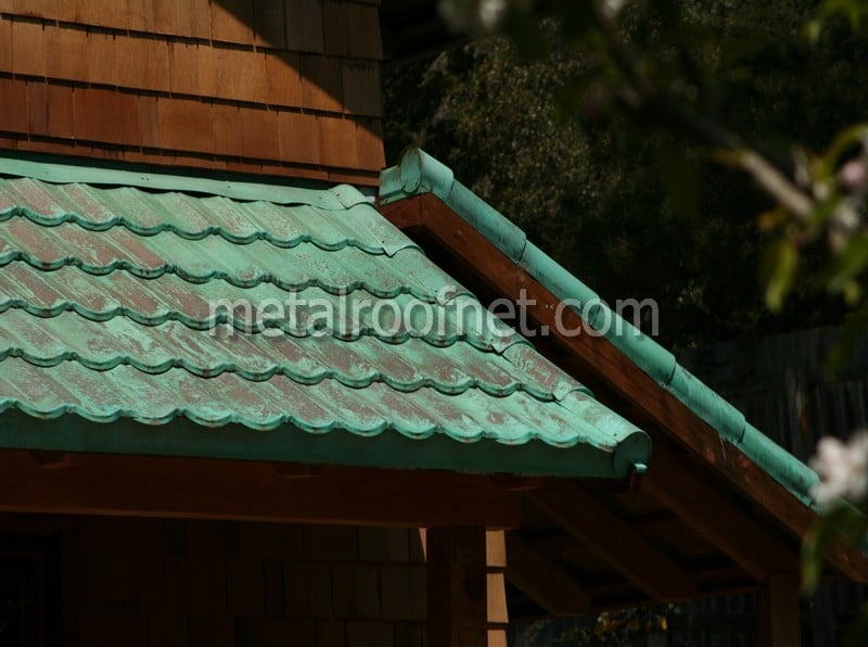 Metal Copper Blog Natural And Pre Aged Copper Roofing
