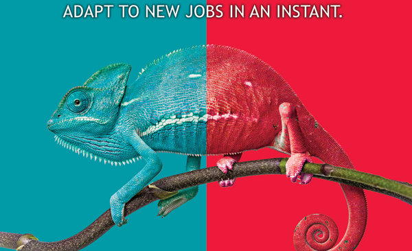 Adapt to new jobs in an instant