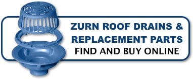 Zurn Z100 Roof Drain External Water Dam