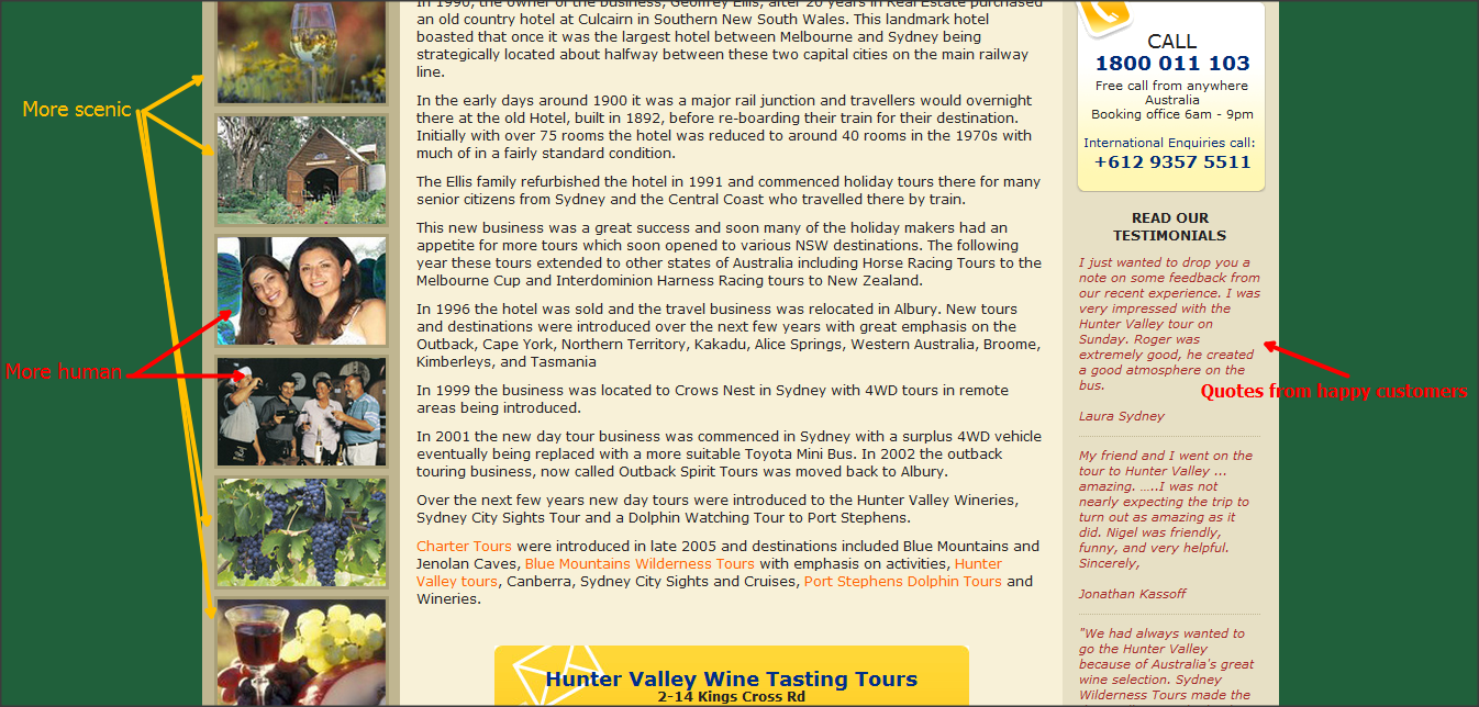 hunter valley wine tours