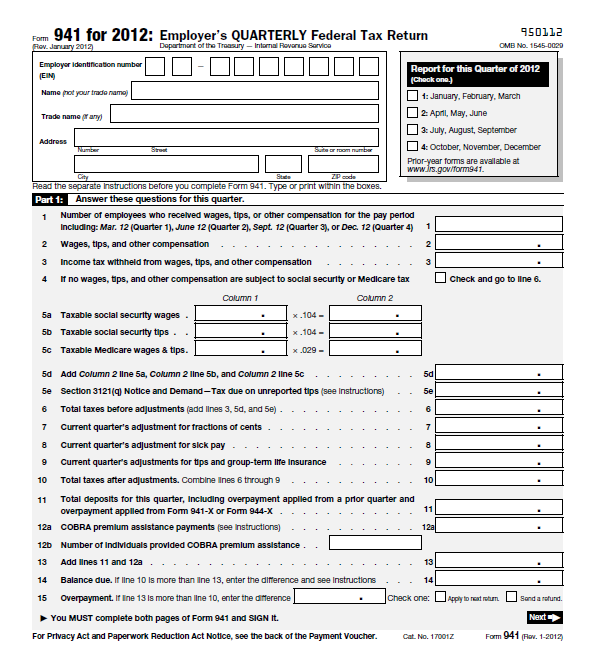 Contractors Are You Ready? Next Quarter Tax Returns Will Be Due Soon!