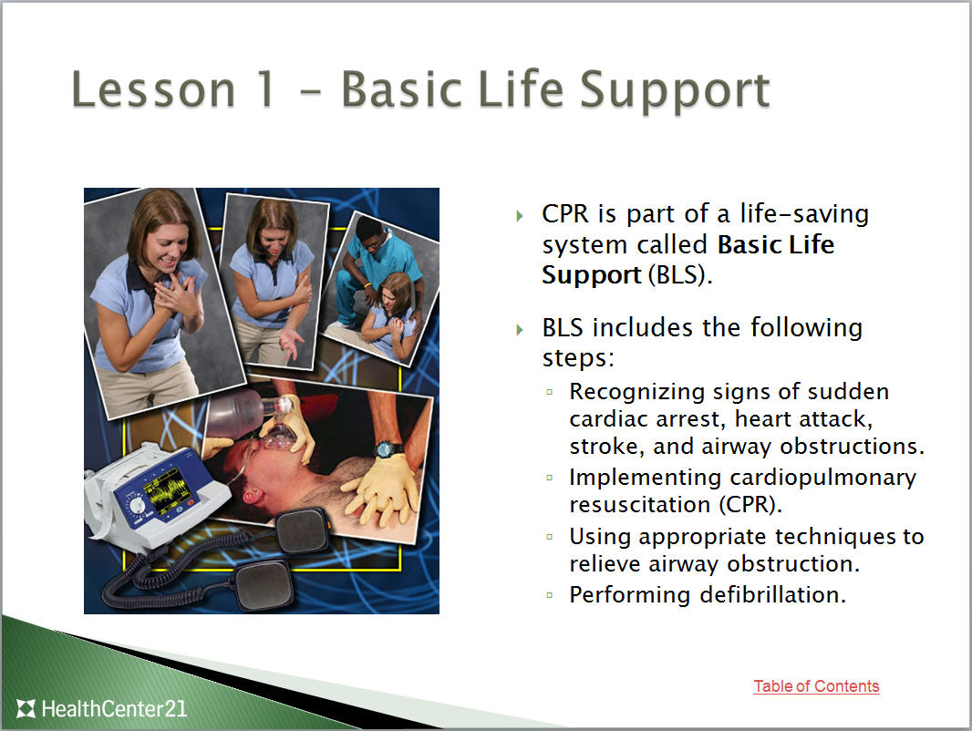 Free CPR Lesson Plans