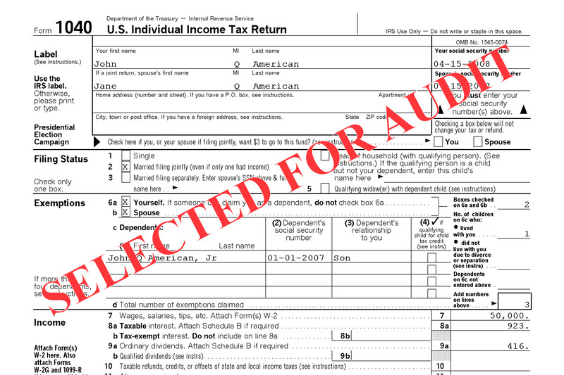 audit IRS statistic
