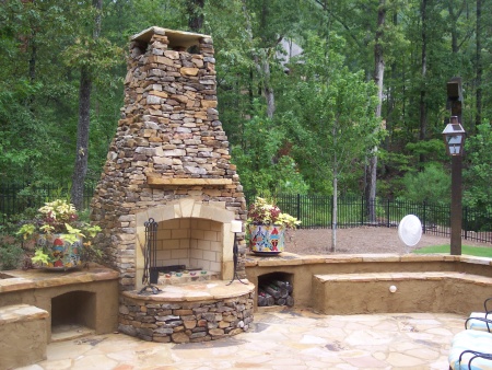 How To Build An Outdoor Fireplace On A Budget - Diy Outdoor Fireplace Plan