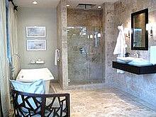 stone bathroom