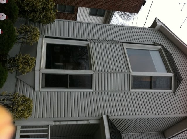 Bay windows before.