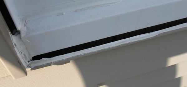 poor window installation and caulking