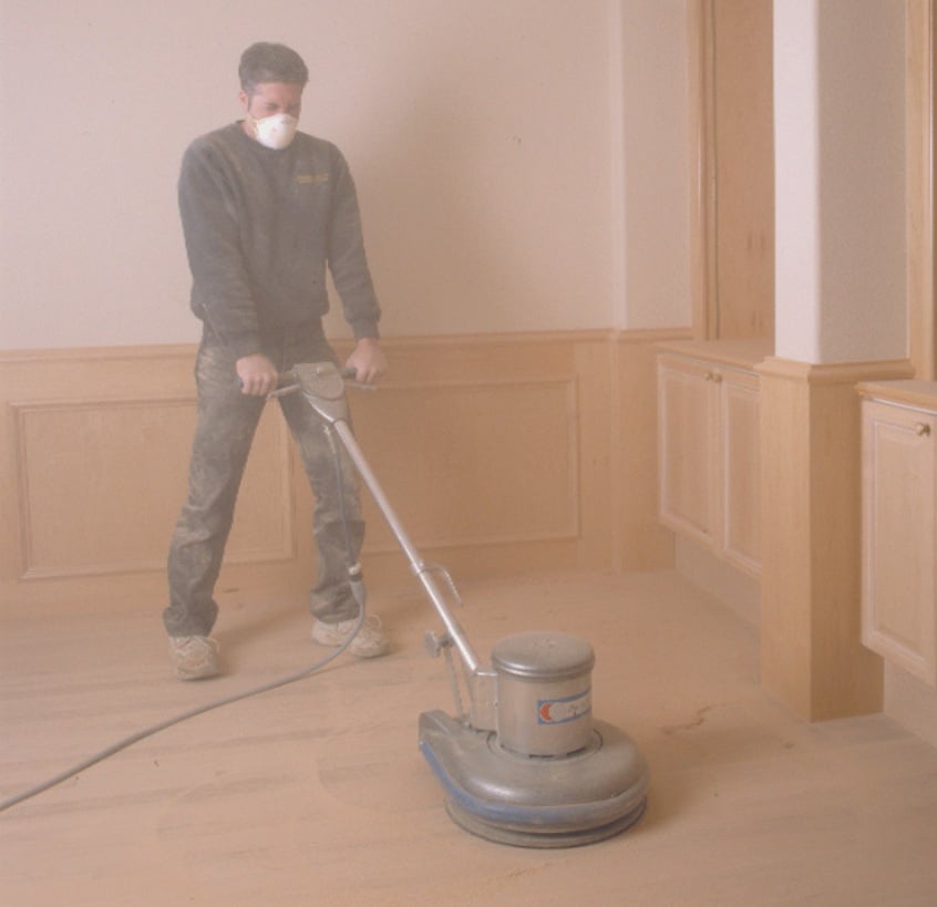 Fuss Sanding Hardwood Floors