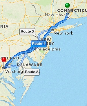 IT Support CT DC Map