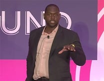 Photo of Isaiah Pickens speaking