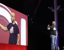 Photo of Mo Gawdat speaking