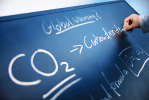 CO2 Chalkboard