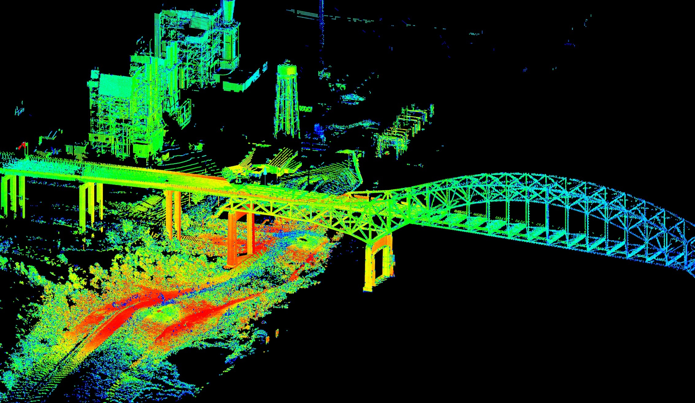 terrestrial lidar scan