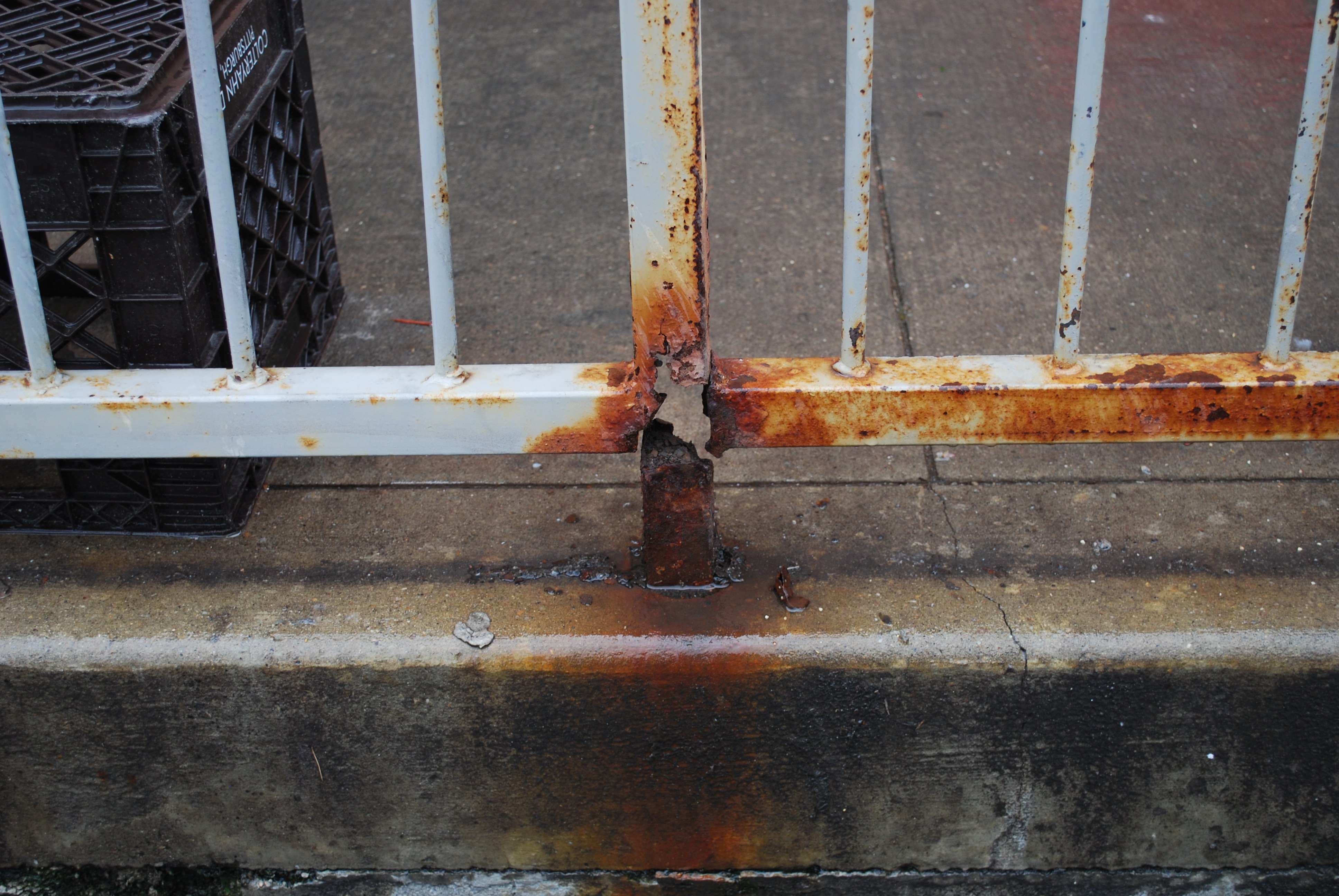 What To Do With Rusted Metal Handrail