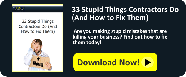 33 Stupid Things Contractors Do