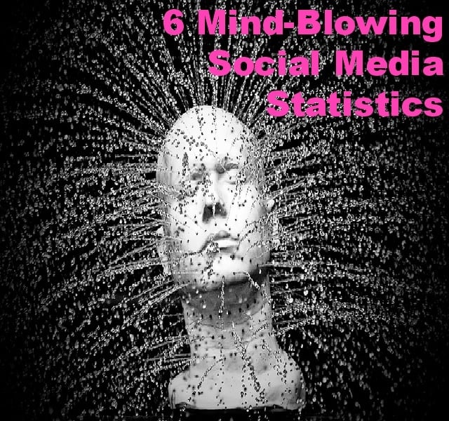 6 Mind-Blowing Social Media Statistics [infographic] 