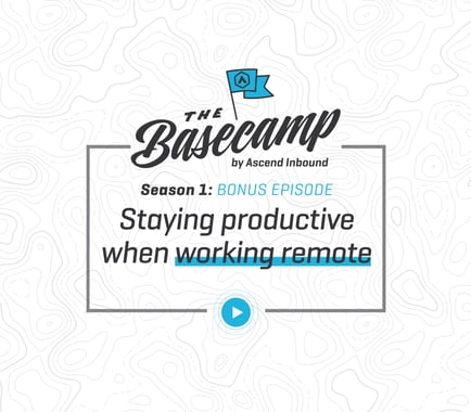 Staying productive when working remote