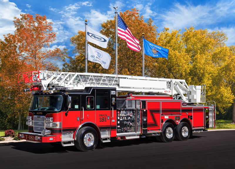 Algonquin Lake in the Hills Fire Protection District - Aerial – Aerial | Pierce | Lake In the Hills, Illinois