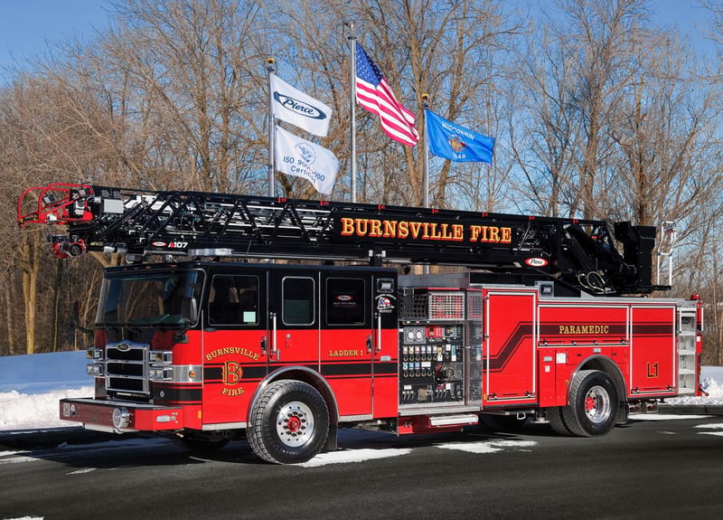 Burnsville Fire Department - Aerial – Aerial | Pierce | Burnsville, Minnesota