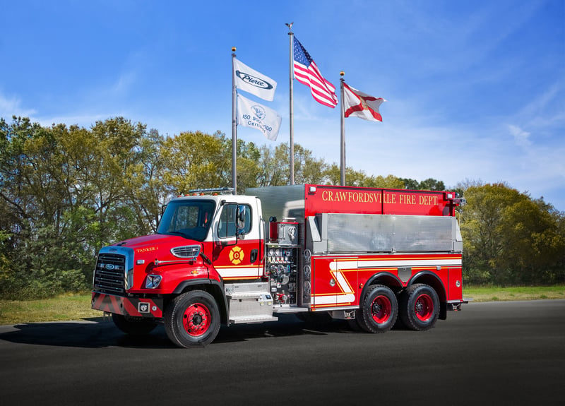 Crawfordsville Fire Department - Tanker – Tanker | Pierce | Crawfordsville, Indiana