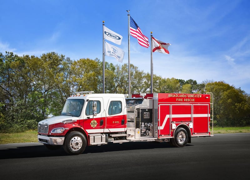 Broadlands - Longview Fire Protection District - Pumper – Pumper | Pierce | Broadlands, Illinois