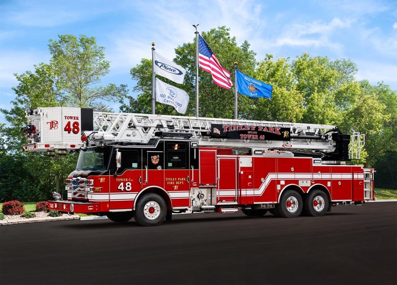 Tinley Park Fire Department - Aerial – Aerial | Pierce | Tinley park, Illinois
