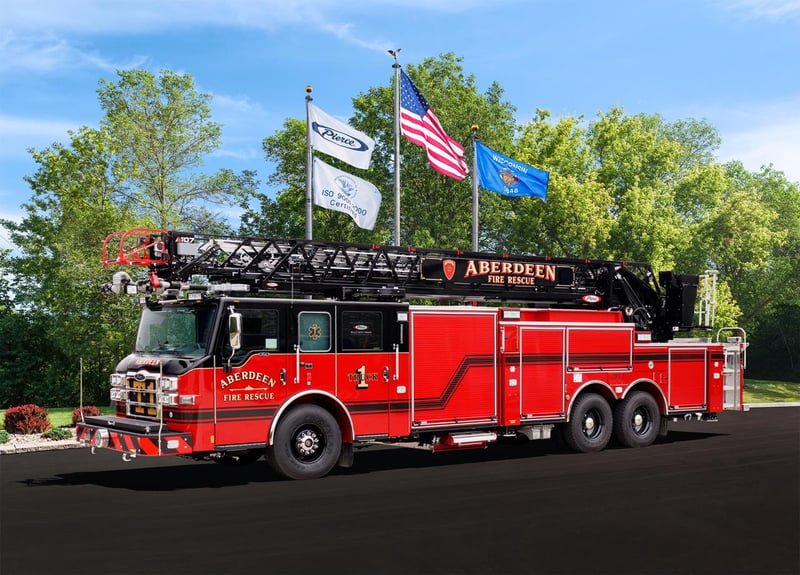 Aberdeen Fire & Rescue - Aerial – Aerial | Pierce | Aberdeen, South Dakota