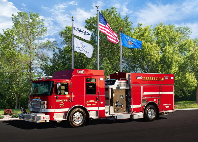 Libertyville Fire Department - Pumper – Pumper | Pierce | Libertyville, Illinois
