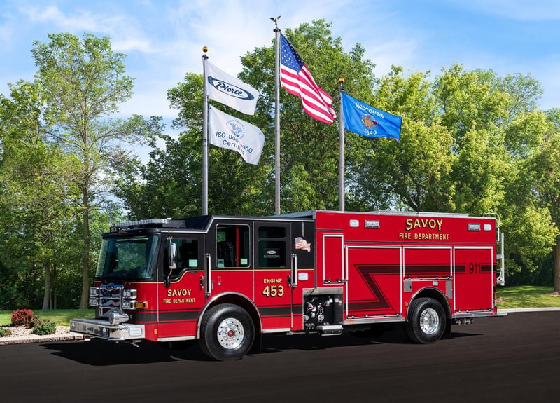 Savory Fire Department - Pumper – Pumper | Pierce | Savoy, Illinois