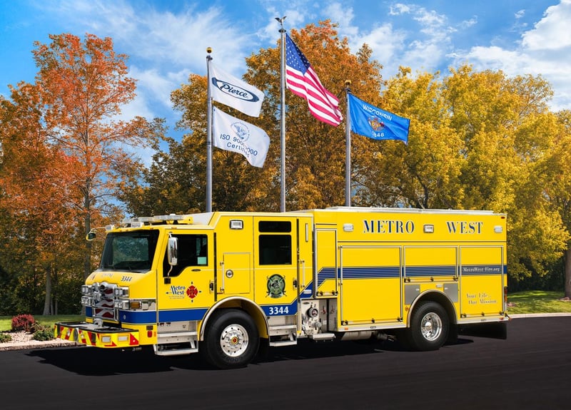 Metro West Fire Protection District - Pumper – Pumper | Pierce | Grover, Missouri
