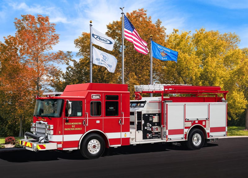 Scales Mound Fire Protection District - Pumper – Pumper | Pierce | Scales Mound, Illinois