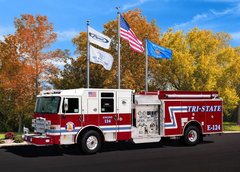 Tri State Fire Protection District - Pumper – Pumper | Pierce | Darien, Illinois