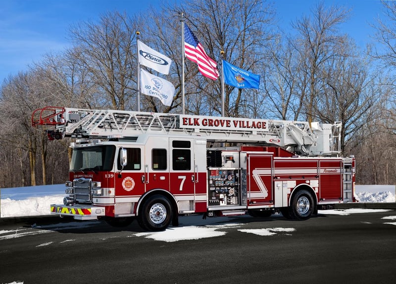 Village of Elk Grove Fire Department - Aerial – Aerial | Pierce | Elk Grove, Illinois