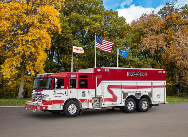 Harmony Township Fire Department - Tanker – Tanker | Pierce | New Harmony, Indiana