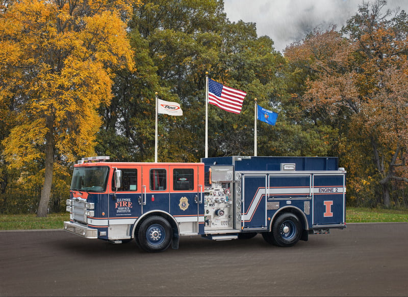 Illinois Fire Service Institute - Pumper – Pumper | Pierce | Champaign, Illinois