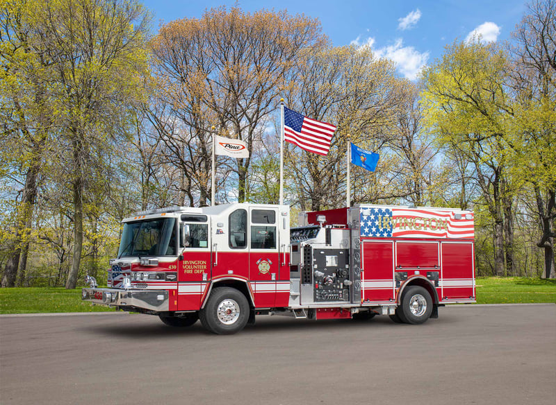 Irvington Volunteer Fire Department - Pumper – Pumper | Pierce | Omaha, Nebraska