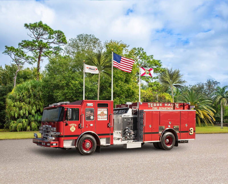 Terre Haute Fire Department - Pumper – Pumper | Pierce | Terre Haute, Indiana