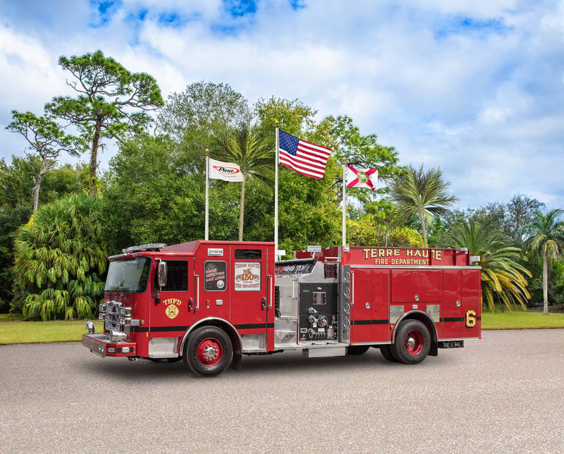 Terre Haute Fire Department - Pumper – Pumper | Pierce | Terre Haute, Indiana