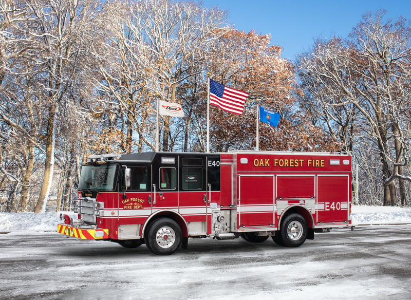 Oak Forest Fire Department - Pumper – Pumper | Pierce | Oak Forest, Illinois