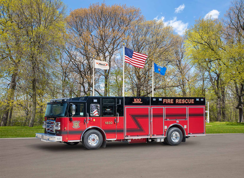 La Crescent Fire Department - Pumper – Pumper | Pierce | La Cresent, Minnesota