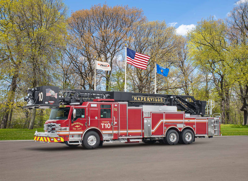Naperville Fire Department - Aerial – Aerial | Pierce | Naperville, Illinois