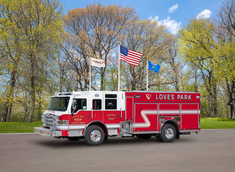 City of Loves Park Fire Department - Pumper – Pumper | Pierce | Loves Park, Illinois