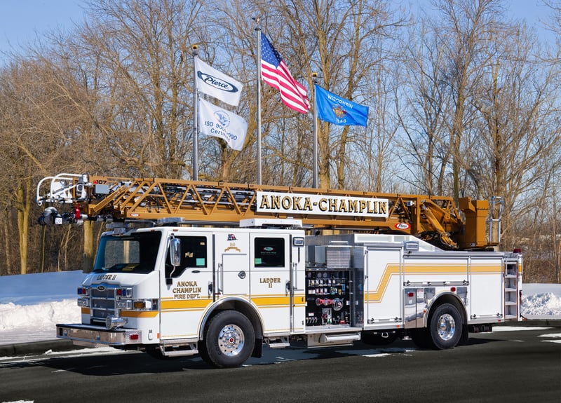 Anoka-Champlin Fire Department - Aerial – Aerial | Pierce | Anoka, Minnesota