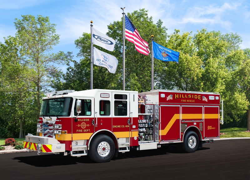 Hillside Fire Department - Pumper – Pumper | Pierce | Hillside, Illinois
