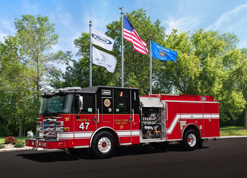 Tinley Park Fire Department - Pumper – Pumper | Pierce | Tinley park, Illinois