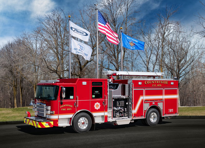 Countryside Fire Protection District - Pumper – Pumper | Pierce | Vernon Hills, Illinois