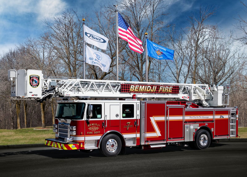 Bemidji Fire Department - Aerial – Aerial | Pierce | Bemidji, Minnesota