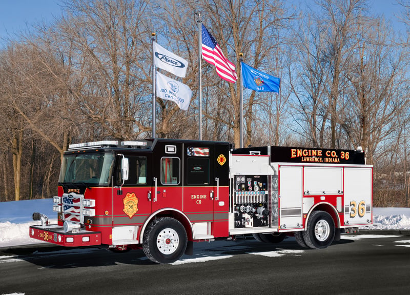 City of Lawrence Fire Department - Pumper – Pumper | Pierce | Lawrence, Indiana